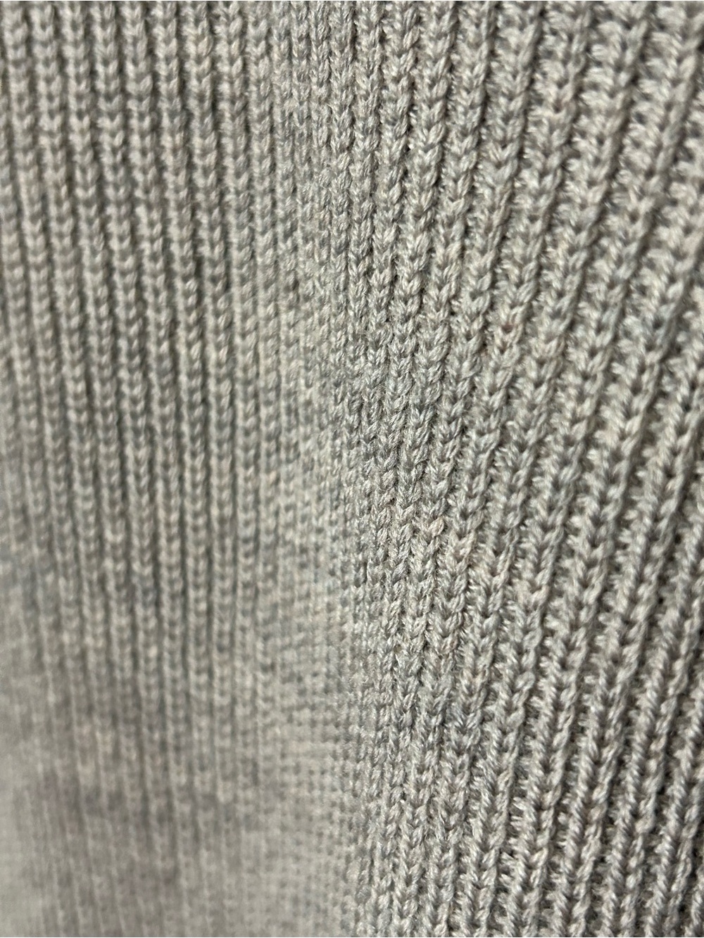 Kit and Ace Merino Wool Wrap Front Knit Tank Top Taupe S - Picture 6 of 13